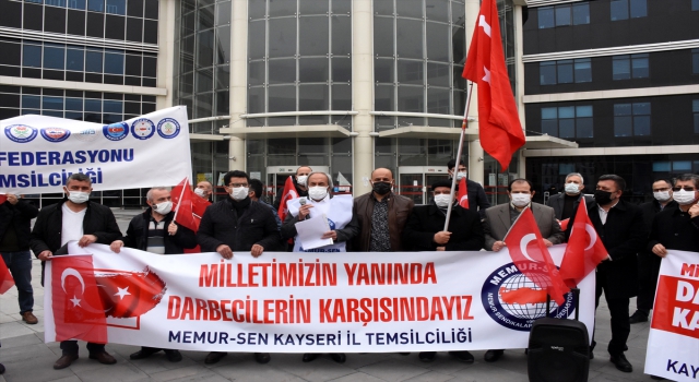 Nevşehir, Kayseri ve Sivas’ta bazı emekli amirallerin açıklamasına ilişkin suç duyurusunda bulunuldu