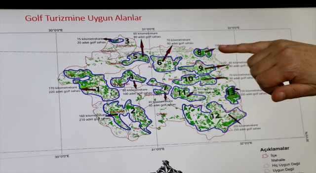 Eskişehir’de golf turizmine uygun alanları belirleyen akademik çalışma yatırımcılara yol gösterecek