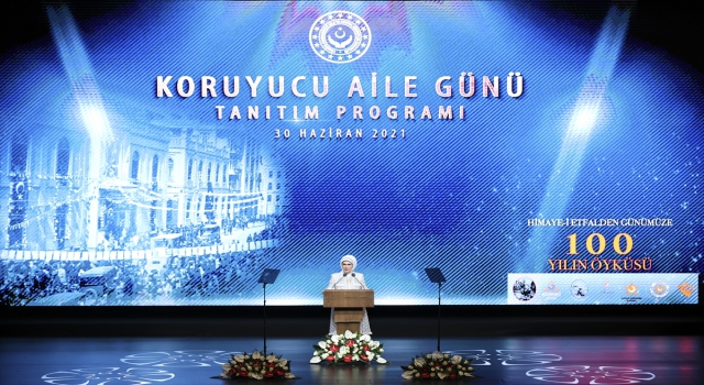 Emine Erdoğan, ”Koruyucu Aile Günü” tanıtım programında konuştu: