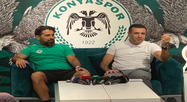 Konyaspor Kulübü Başkanı Fatih Özgökçen, basın mensuplarıyla bir araya geldi: