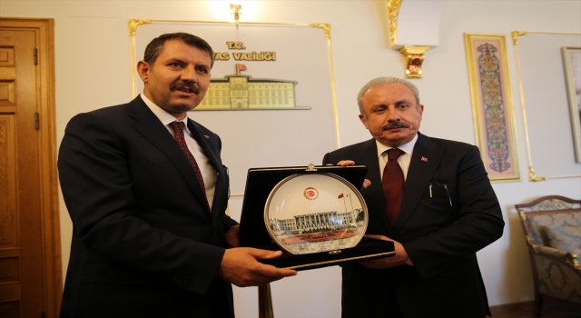 TBMM Başkanı Mustafa Şentop, Sivas Valiliğini ziyaret etti