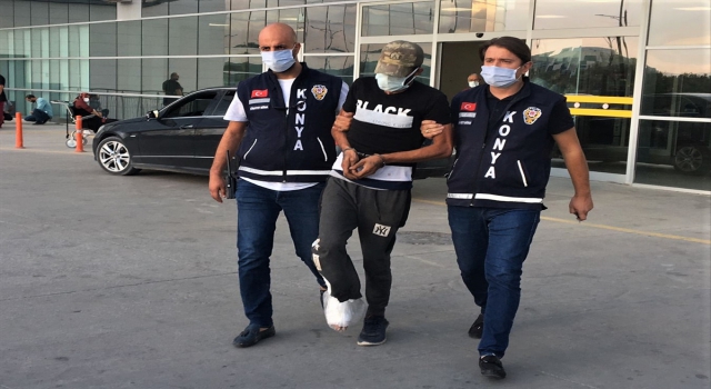 Konya’da polise bıçak çeken şüpheli tutuklandı