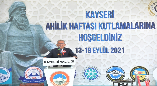 Ahilik Haftası, Kayseri’de kutlandı 