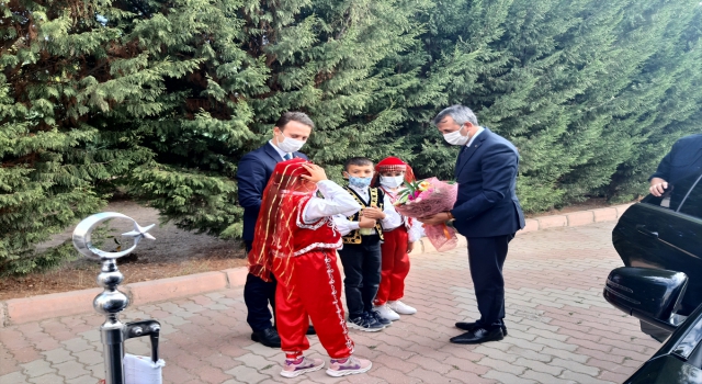 Kırıkkale Valisi Yunus Sezer veda ziyaretlerini sürdürüyor