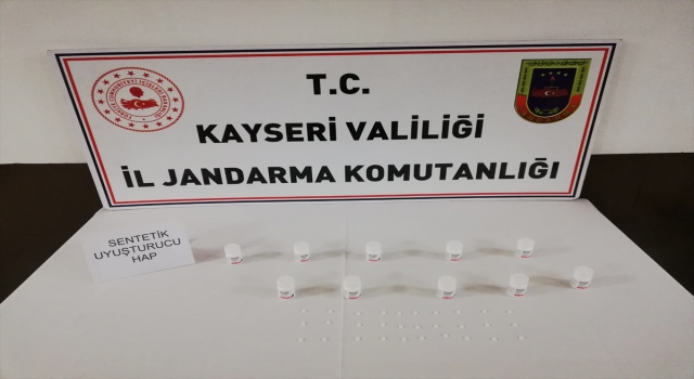 Kayseri’de uyuşturucu operasyonunda 2 şüpheli yakalandı