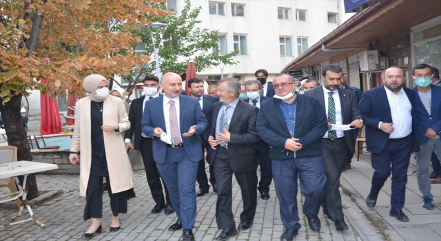 Ulaştırma ve Altyapı Bakanı Adil Karaismailoğlu Ayaş ilçesini ziyaret etti