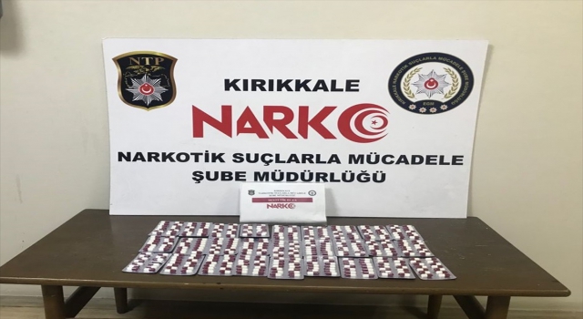 Kırıkkale’de 376 sentetik uyuşturucu hap ele geçirildi