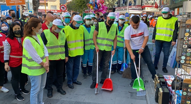 Niğde’de Dünya Temizlik Günü kapsamında çevre temizliği yapıldı