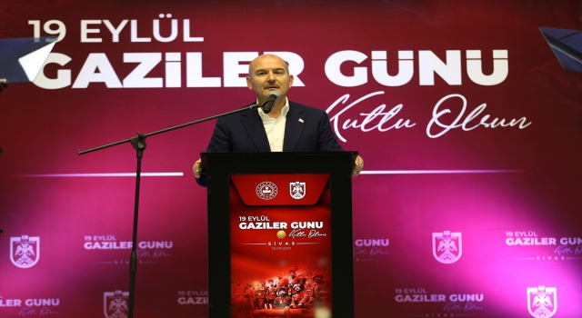 İçişleri Bakanı Süleyman Soylu, Sivas’ta Gaziler Günü programında konuştu: (3)