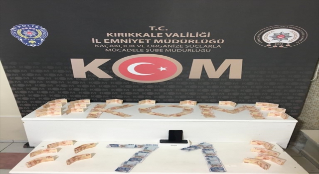 Kırıkkale’de 21 bin 650 liralık sahte banknot ele geçirildi