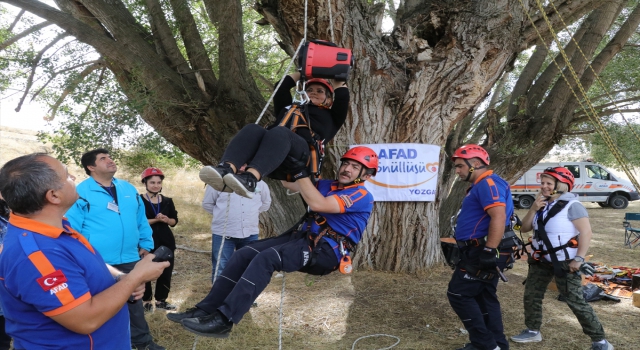 Yozgat’ta AFAD gönüllülerine profesyonel eğitim