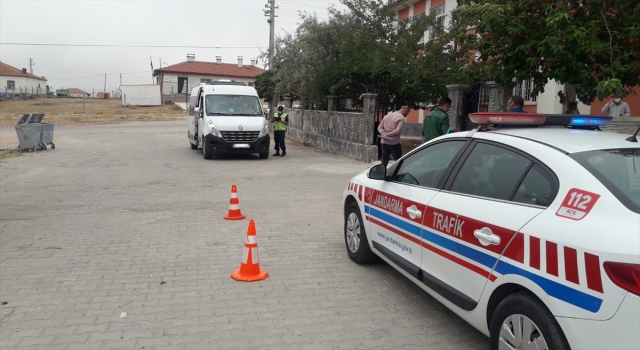 Aksaray’da okul servisi şoförleri denetlendi