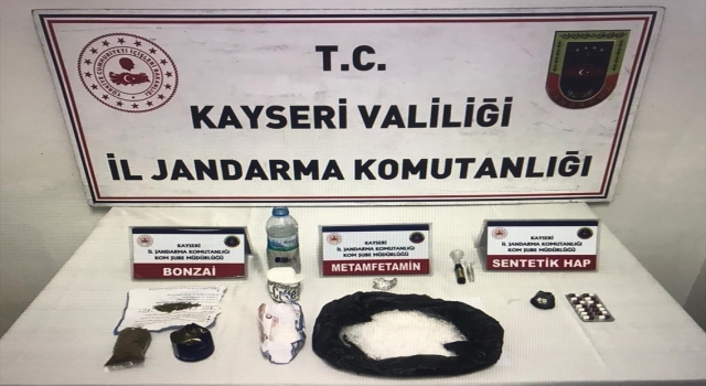 Kayseri’de uyuşturucu operasyonunda 2 zanlı yakalandı