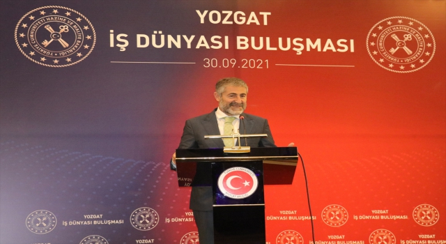 Hazine ve Maliye Bakan Yardımcısı Nebati, Yozgat’ta İş Dünyası Buluşması’nda konuştu: