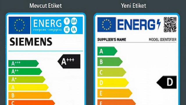 Beyaz eşyalarda yeni enerji yönetmeliğine uygun enerji etiketi dönemi başlıyor