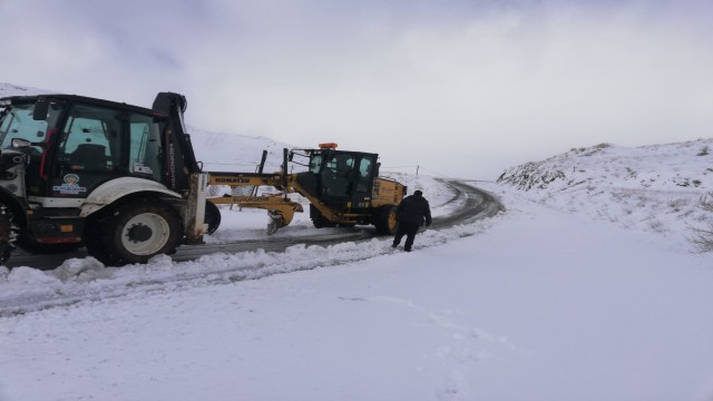 Malatya’da kar mesaisi