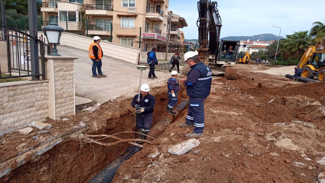 Muğla’da içme suyu hatları yenileniyor