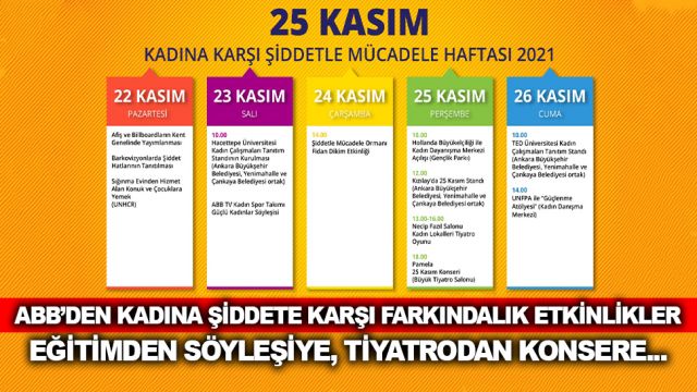 BÜYÜKŞEHİR KADINA ŞİDDETE KARŞI FARKINDALIK ETKİNLİKLERİ DÜZENLİYOR