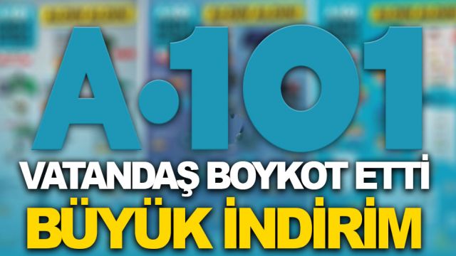 A101'DEN İNDİRİM