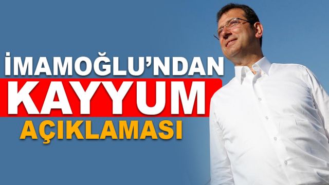 İçişleri Bakanlığı'nın özel teftiş kararına İmamoğlu'ndan yanıt