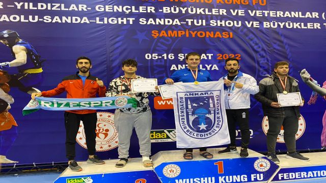 ANKARA BÜYÜKŞEHİR SPOR KULÜPLERİ BAŞARIYA DOYMUYOR