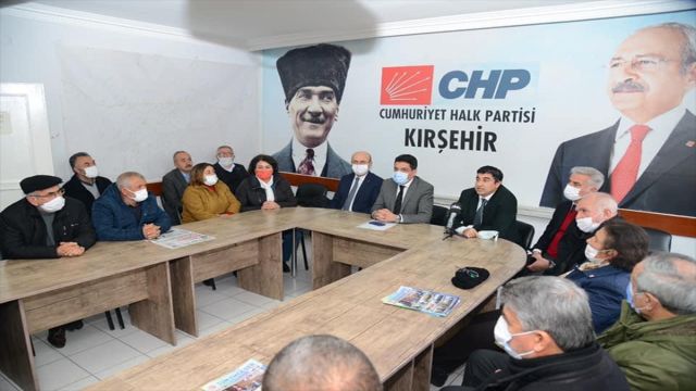 CHP Kırşehir İl Başkanı Genç zamların geri çekilmesi çağrısı yaptı