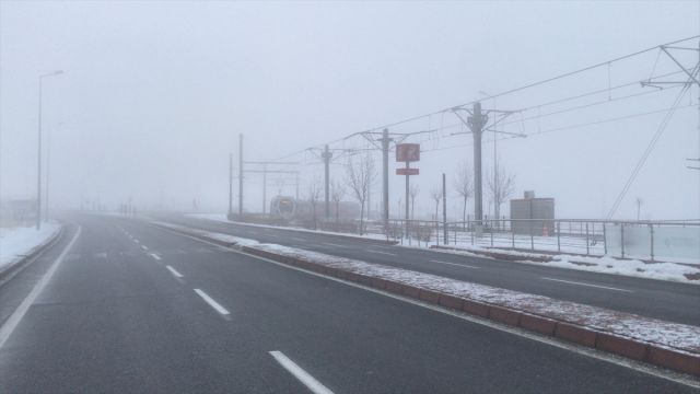 İç Anadolu'da soğuk hava ve sis