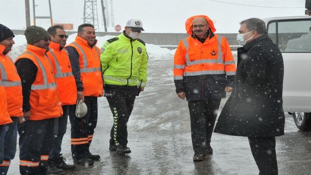 Karaman Valisi Alparslan Işık'ın incelemeleri