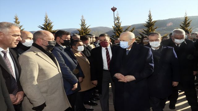 MHP Genel Başkanı Bahçeli, Ülkücü Şehitler Anıtı'nı ziyaret etti