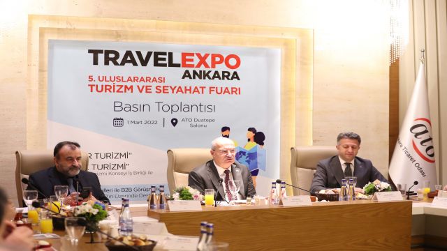 ATO Başkanı Baran Travelexpo Ankara Fuarı Tanıtım Toplantısına Katıldı