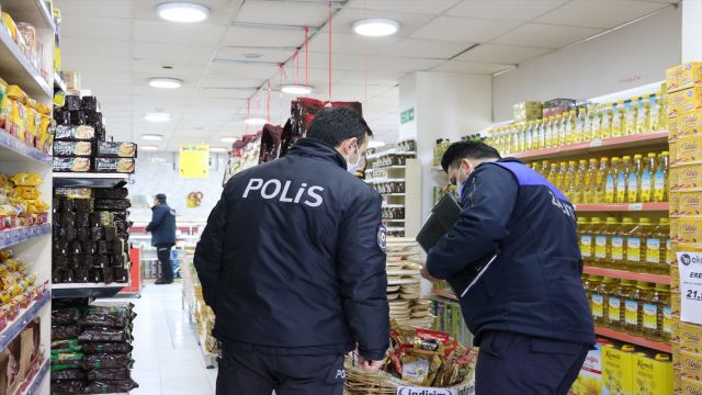 Beyşehir'de market denetimleri