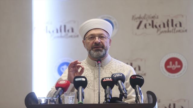 Diyanet İşleri Başkanı Ali Erbaş, "Zekat Tanıtım Toplantısı"nda konuştu: