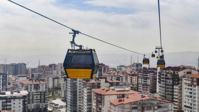 YENİMAHALLE-ŞENTEPE TELEFERİK HATTI YENİDEN HİZMETE AÇILIYOR