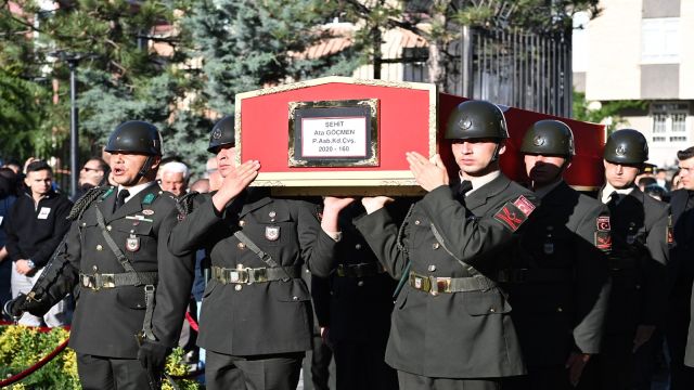 Şehit Astsubay Son Yolculuğuna Uğurlandı