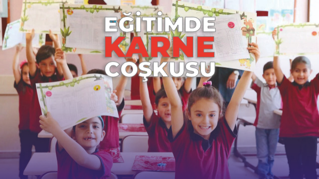 2023-2024 Eğitim-Öğretim Yılı Karne Heyecanı