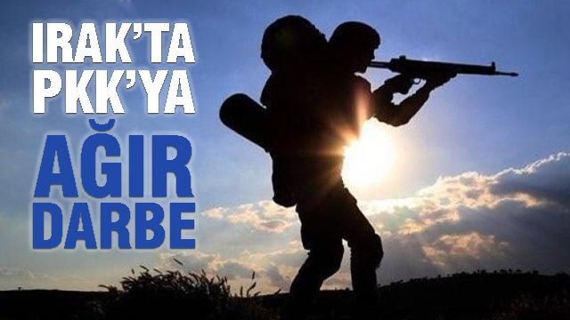 Irak’ta PKK’ya Ağır Darbe