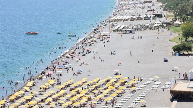 Sahillerde Kurban Bayramı Yoğunluğu Yaşanıyor