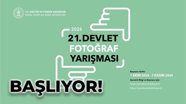 21. Devlet Fotoğraf Yarışması Başlıyor