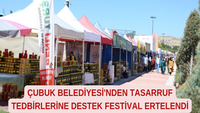 Çubuk Turşu Festivali Tasarruf İçin Ertelendi