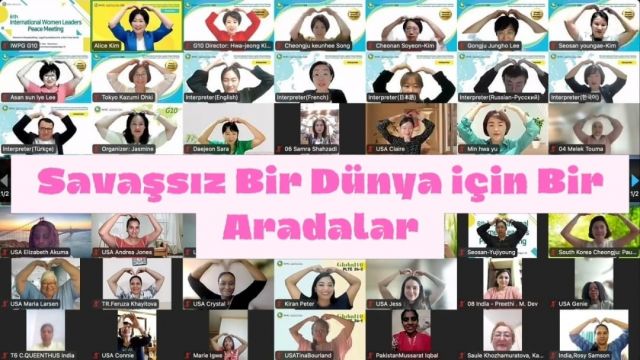 Kadın Liderler, Savaşsız Bir Dünya İçin Bir Araya Geldi