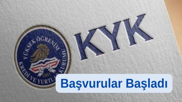 KYK Yurt Başvuruları Başladı