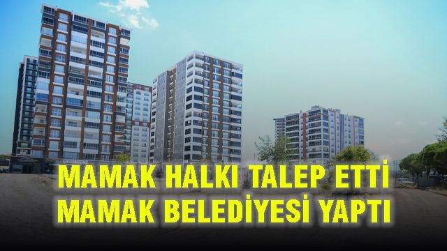 Mamak Halkı Talep Etti Mamak Belediyesi Yaptı