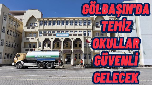 Gölbaşı Belediyesi'nde Yeni Eğitim Öğretim Sezonuna Hazırlık