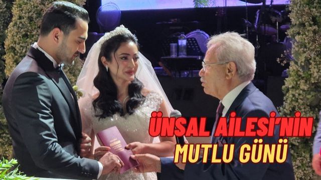 Ünsal ailesinin mutlu günü