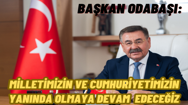 Gölbaşı Belediye Başkanı Yakup Odabaşı’nın 29 Ekim Cumhuriyet Bayramı Mesajı