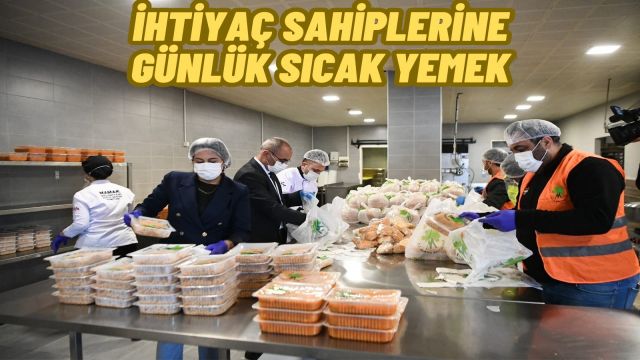 Mamak Belediyesi'nden Yaşlı ve Engellilere Yemek Desteği