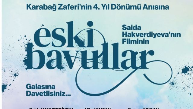 Karabağ Zaferinin 4. Yıldönümü anısına “Eski Bavullar” filmine özel gala…