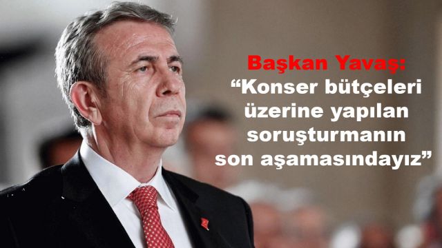 Mansur Yavaş'tan Ankara'da Ödendiği İddia Edilen Konser Ücretleri İle İlgili Açıklama