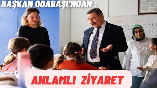 Öğretmenler Günü'nde Gölbaşı Belediyesi'nden Anlamlı Ziyaret ve Mesaj