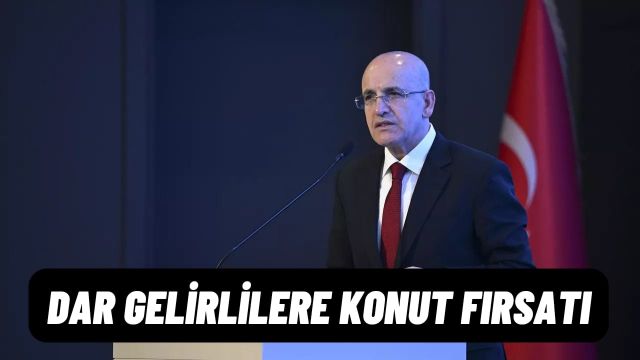 Bakan Şimşek’ten Konut Müjdesi Dar Gelirliye Büyük Destek